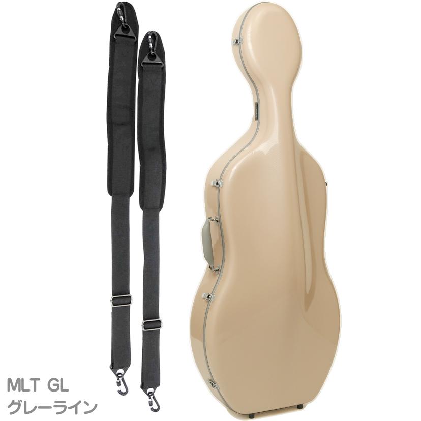 Carbon Mac CFC-3 チェロケース ミルクティーグレーライン MLT GL