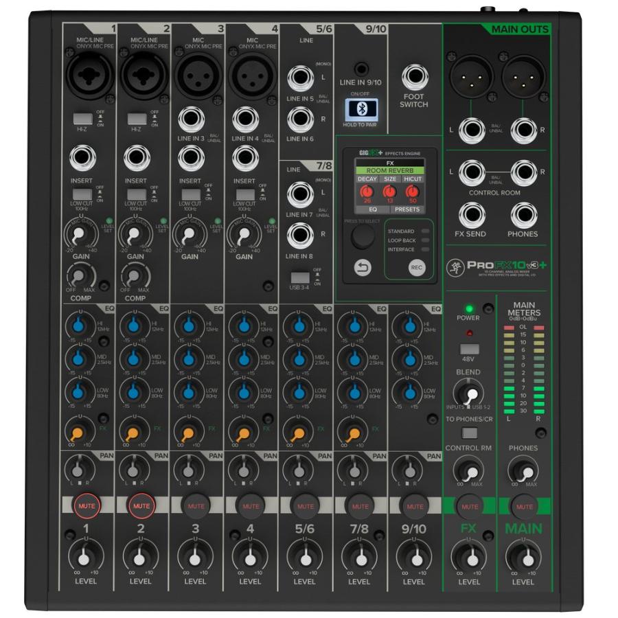 MACKIE(マッキー) ProFX10v3+ ( プラス ) ◇ USB-Cオーディオ