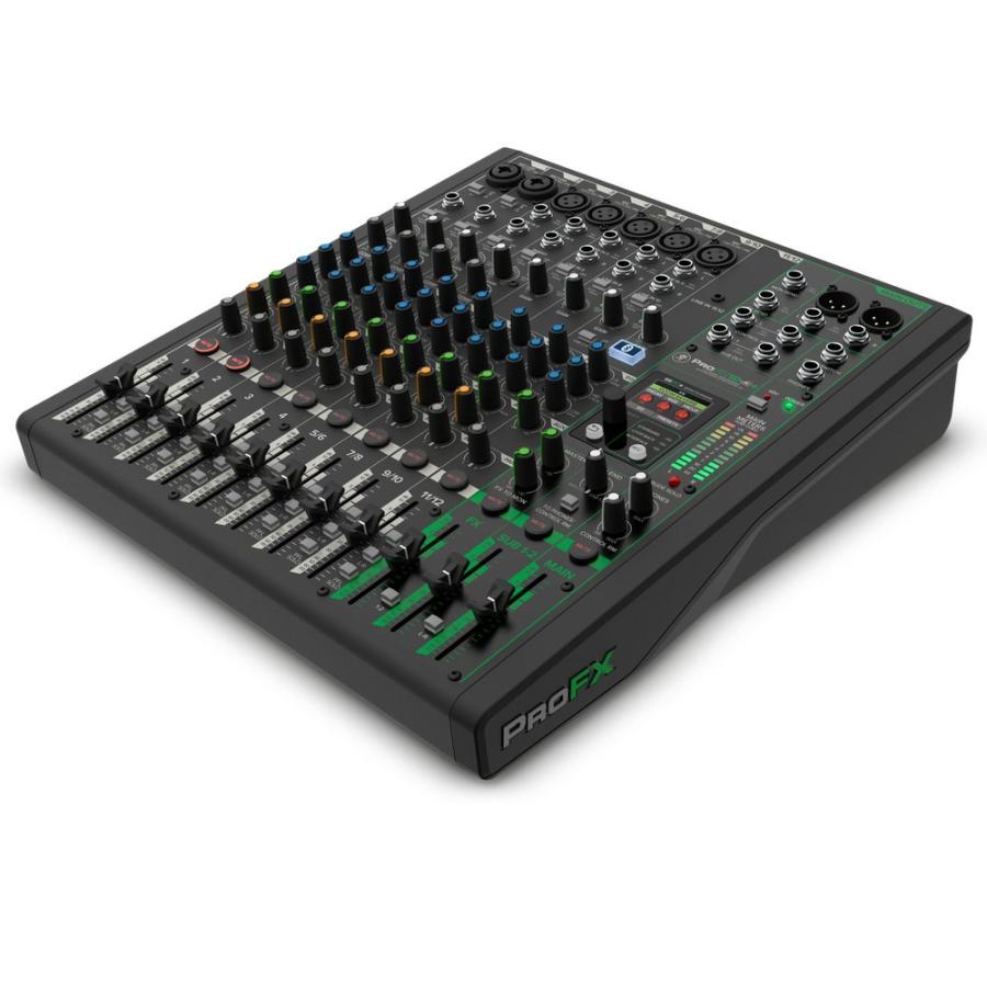 【美品】ProFX12v3+ ミキサー オーディオインターフェイス ProFX12v3+ 12チャンネルアナログミキサー WITH Enhanced FX、USB