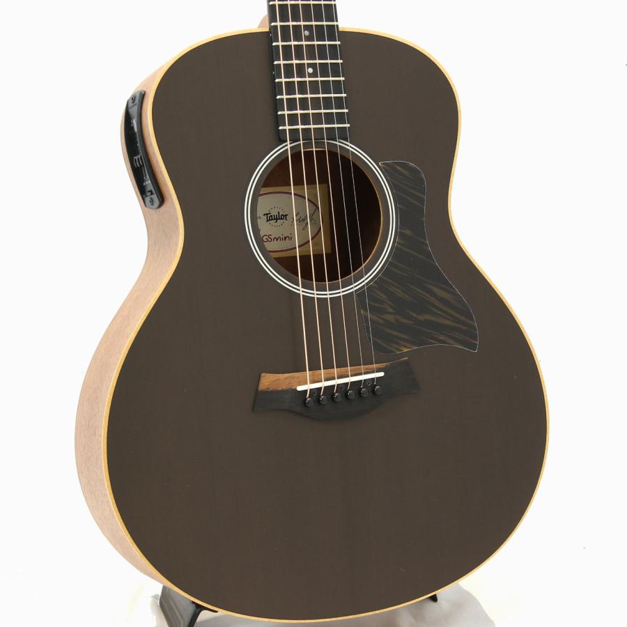 Taylor(テイラー) GS Mini-e Special Edition Trans Black 限定 スペシャルカラー アコースティックギター エレアコの画像