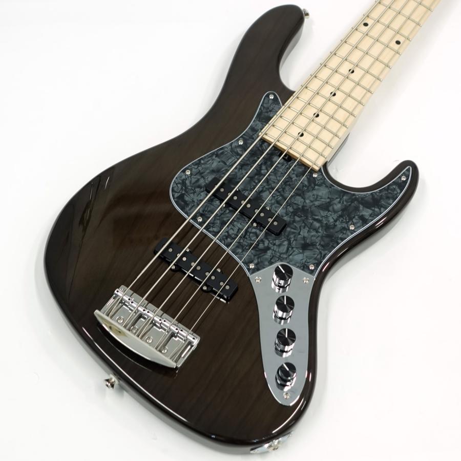 Kikuchi Guitars Hermes MV5 Trans Black 国産 5弦ベース ハンドメイド