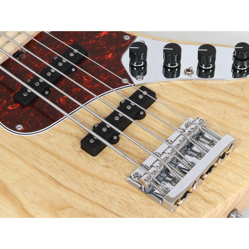 Sadowsky ML24 SV5 Vintage Single Cut Bass Ash Natural Transparent