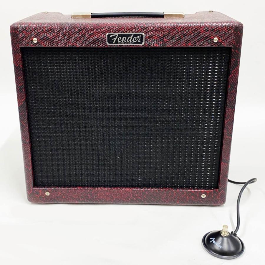 Fender Blues Junior IV 美品 フットスイッチ付属 Fender（フェンダー） Blues Junior IV RED SNAKE TEXAS アンプ