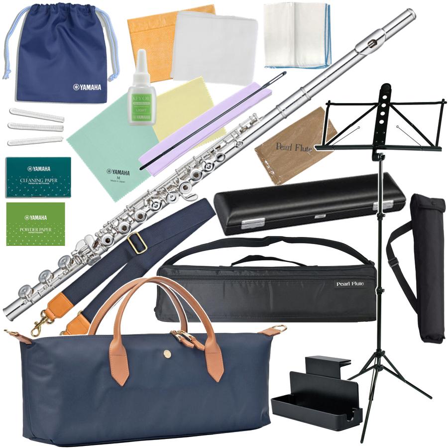 Pearl Flute PF-665RBE H管 リングキィ フルート 頭部管 銀製