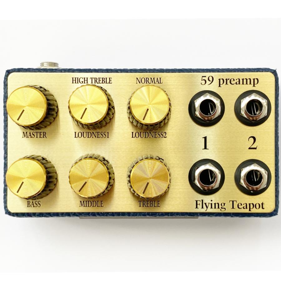 flying teapot 59 Preamp Deep Blue エフェクター プリアンプ 歪み