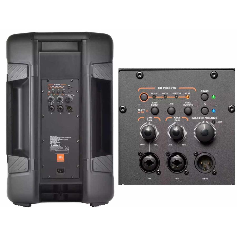 JBL（ジェイビーエル） IRX112BT-Y3 2本 と スピーカースタンド(JS