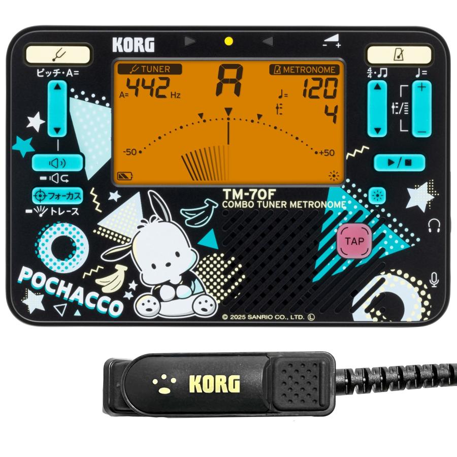 KORG（コルグ） TM-70C SPC ポチャッコ チューナーメトロノーム