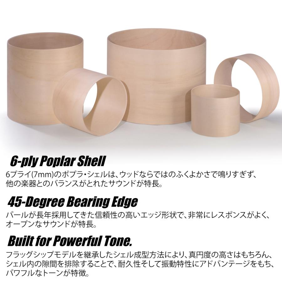 ROADSHOW RS525SCWN/CN #91 レッドワイン ハードウェアとシンバル付きのフルセット 1クラッシュ【5月6日時点メーカー在庫あり 】 【ソリッド】