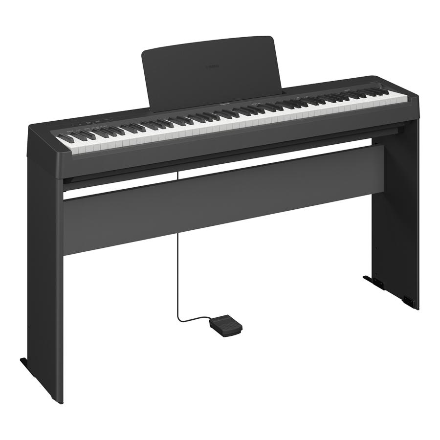 YAMAHA(ヤマハ) 電子ピアノ P-145BTB 純正スタンドセット 88鍵盤 ピアノタッチ