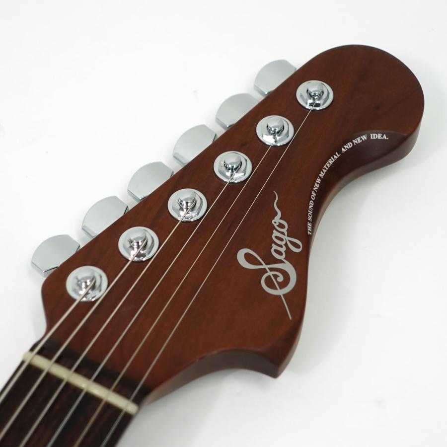 Sago(Sago New Material Guitars) Sonia Custom Natural 国産 エレキ