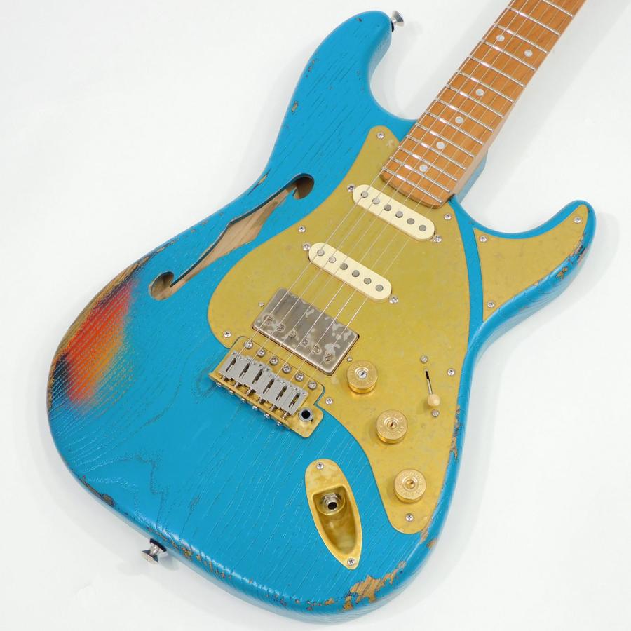 Paoletti Guitars Alfa Lounge HSS 417 Heavy Tealgreen パオレッティ 