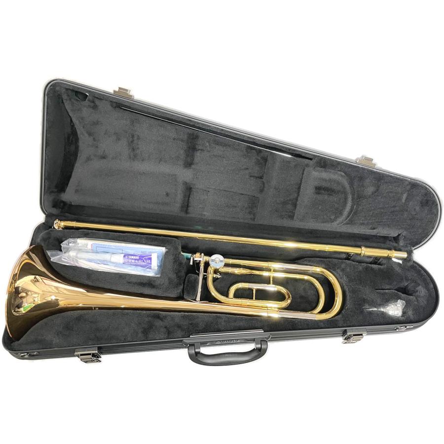 YAMAHA(ヤマハ) 5年保証サポート対象 YSL-456G テナーバストロンボーン ゴールドブラスベル 中細管 セットN 以下は対応不可 北海道 沖縄 離島 代引きの画像