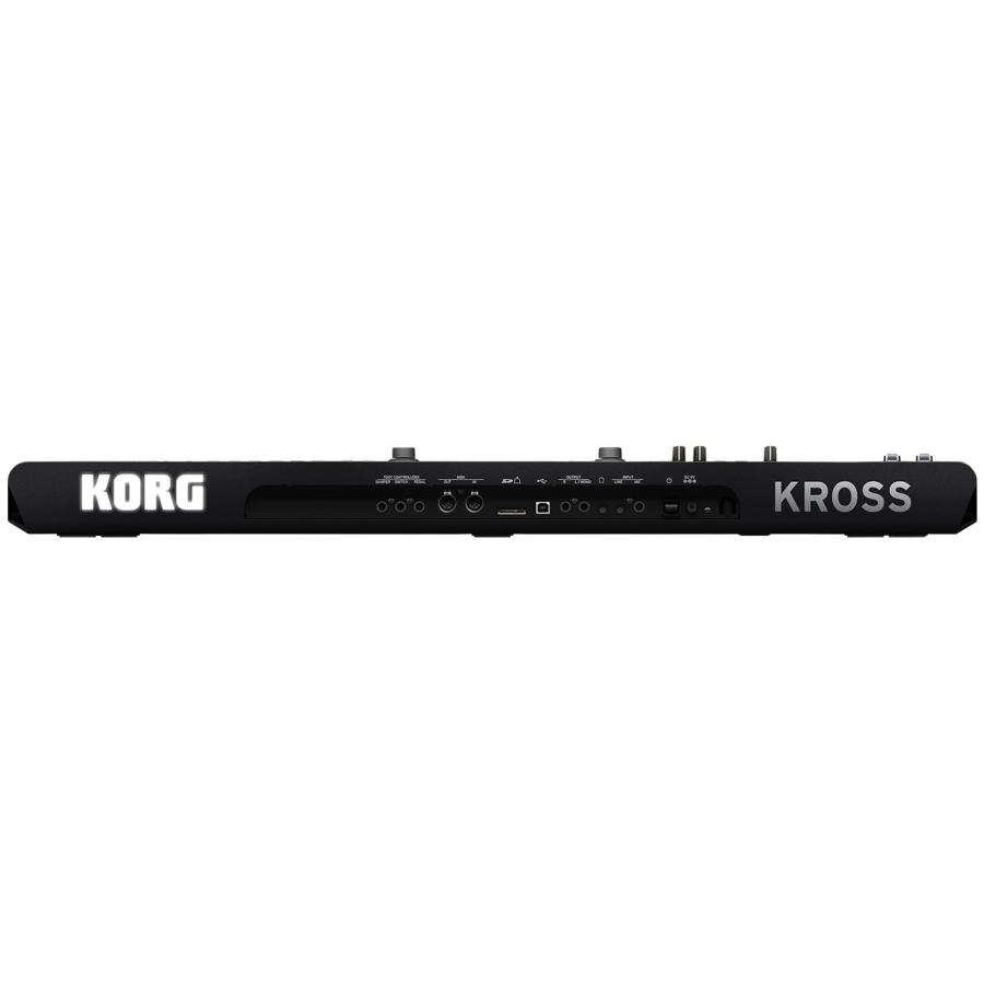 KORG(コルグ) KROSS2-61-MB ライブセット当店指定ケース 61鍵盤 シンセサイザー バッテリー駆動 マットブラック_1