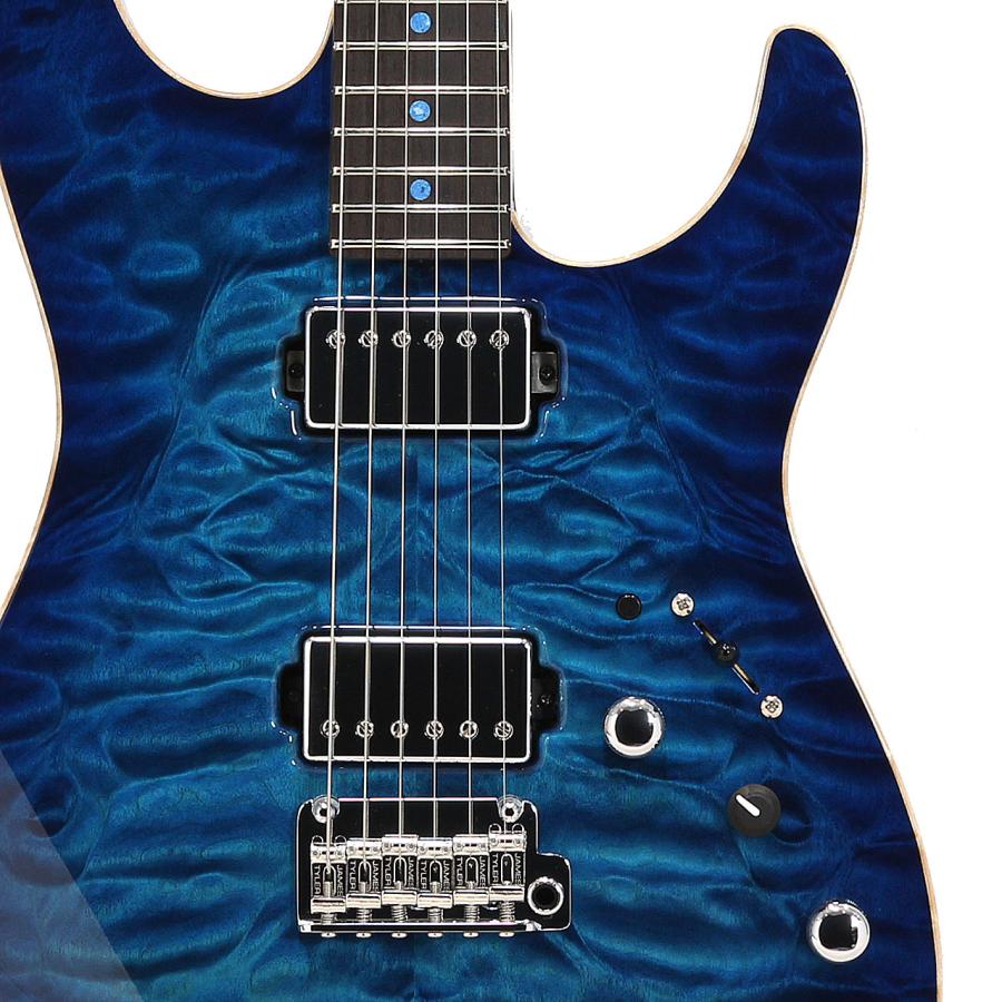 James Tyler Japan Studio Elite HD Rear Rout Quilted Maple White