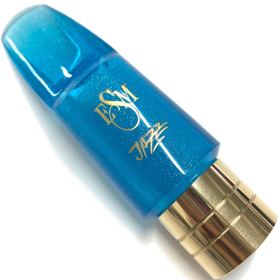 ESM 8スター アルトサックス アクリル製 メタルリング マウスピース