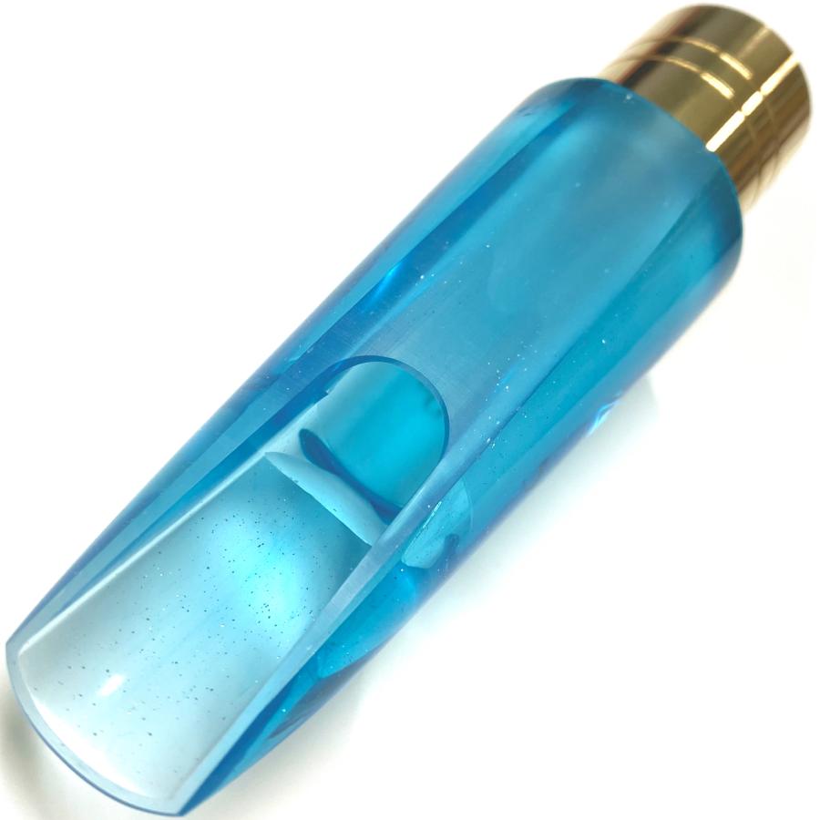 ESM 7スター テナーサックス アクリル製 メタルリング マウスピース