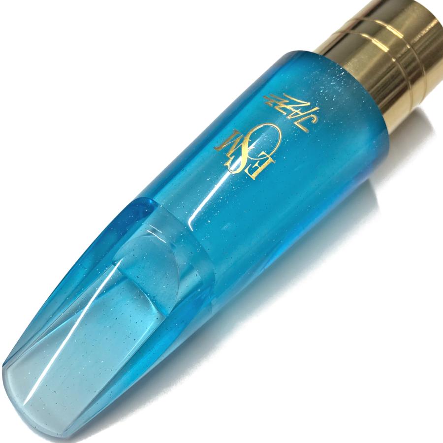 ESM 7スター テナーサックス アクリル製 メタルリング マウスピース