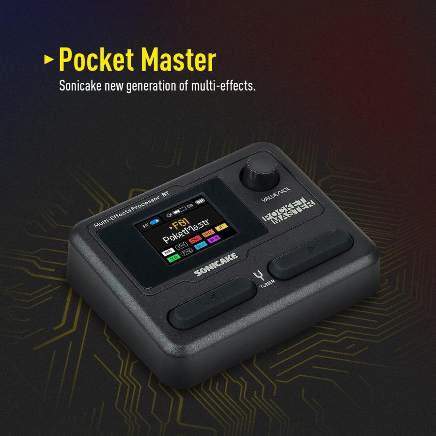 Sonicake(ソニケーキ) Pocket Master ホワイト エフェクター ポケット