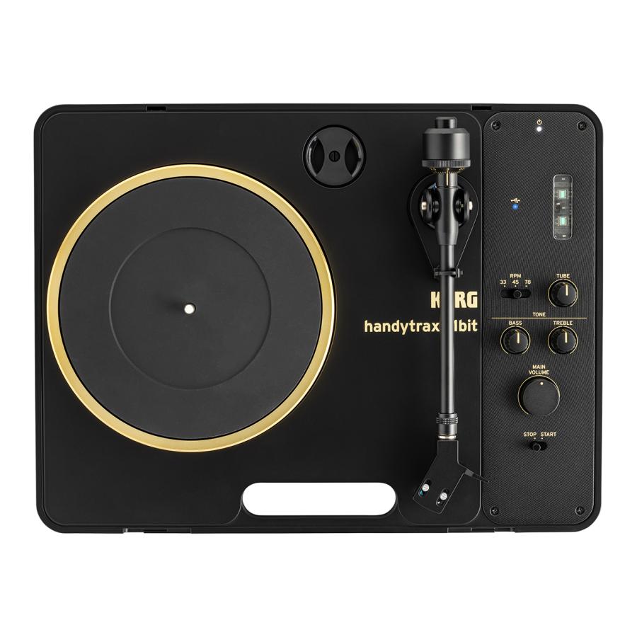 KORG（コルグ） handytraxx 1BIT アナログ レコード プレイヤー ターン
