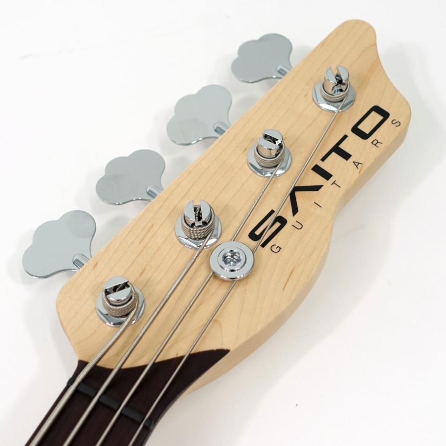 SAITO GUITARS S-420bCSJ Heritage Fretless  3Tone Burst 国産 フレットレス エレキベース【 ボーナス特価   】_2