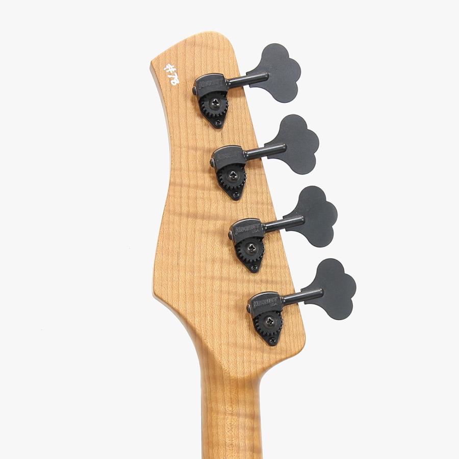 Kikuchi Guitars Custom 4st J Bass Flame Koa Top Natural 国産
