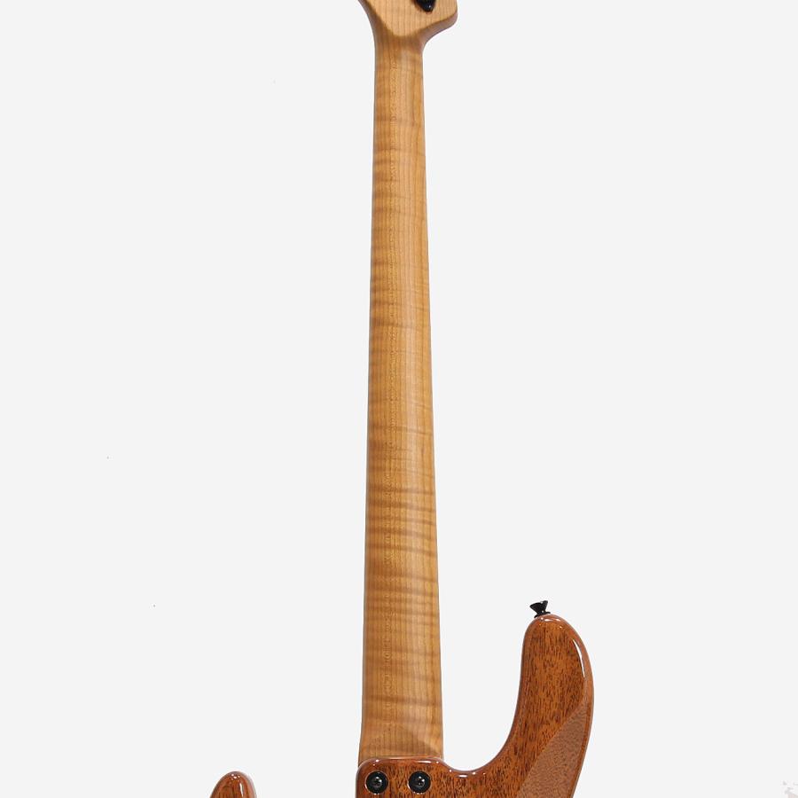 Kikuchi Guitars Custom 4st J Bass Flame Koa Top Natural 国産