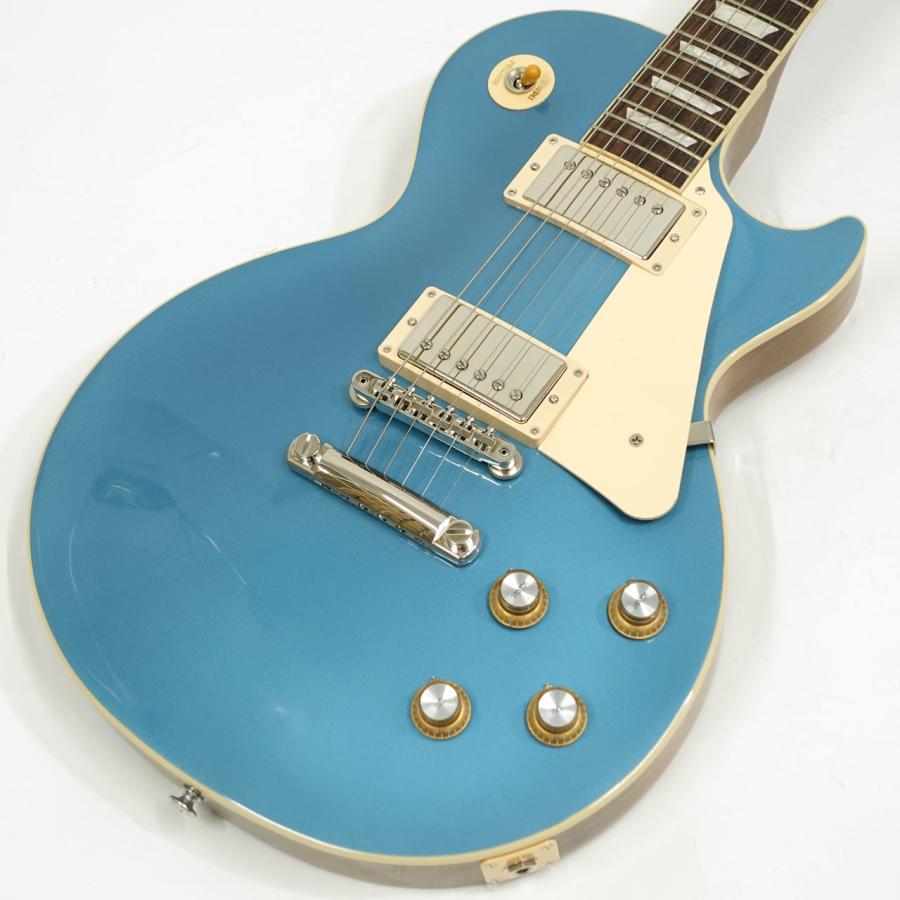 値下げ中・青のレスポール【送料無料】+付属パーツ有り Gibson（ギブソン） Les Paul Standard 60s Plain Top Pelham Blue