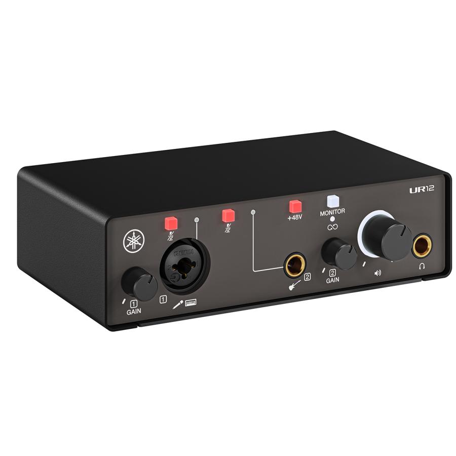 YAMAHA(ヤマハ) UR12MK3 B オーディオインターフェイス ブラックの画像