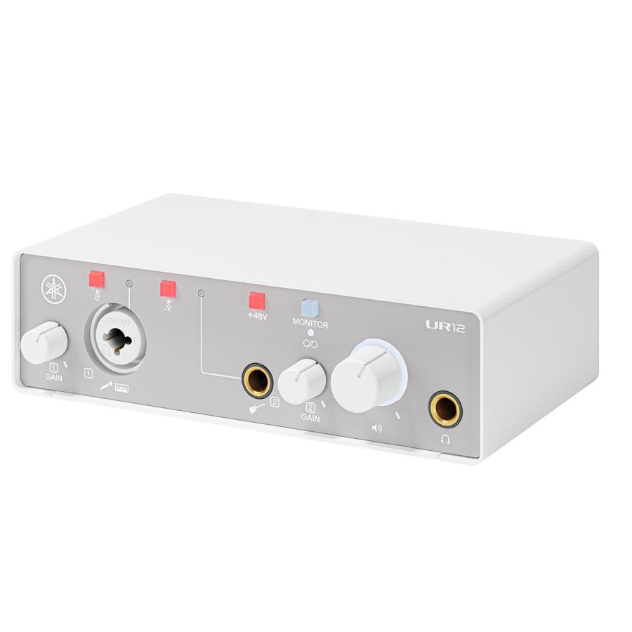 YAMAHA(ヤマハ) UR12MK3 W オーディオインターフェイス ホワイトの画像