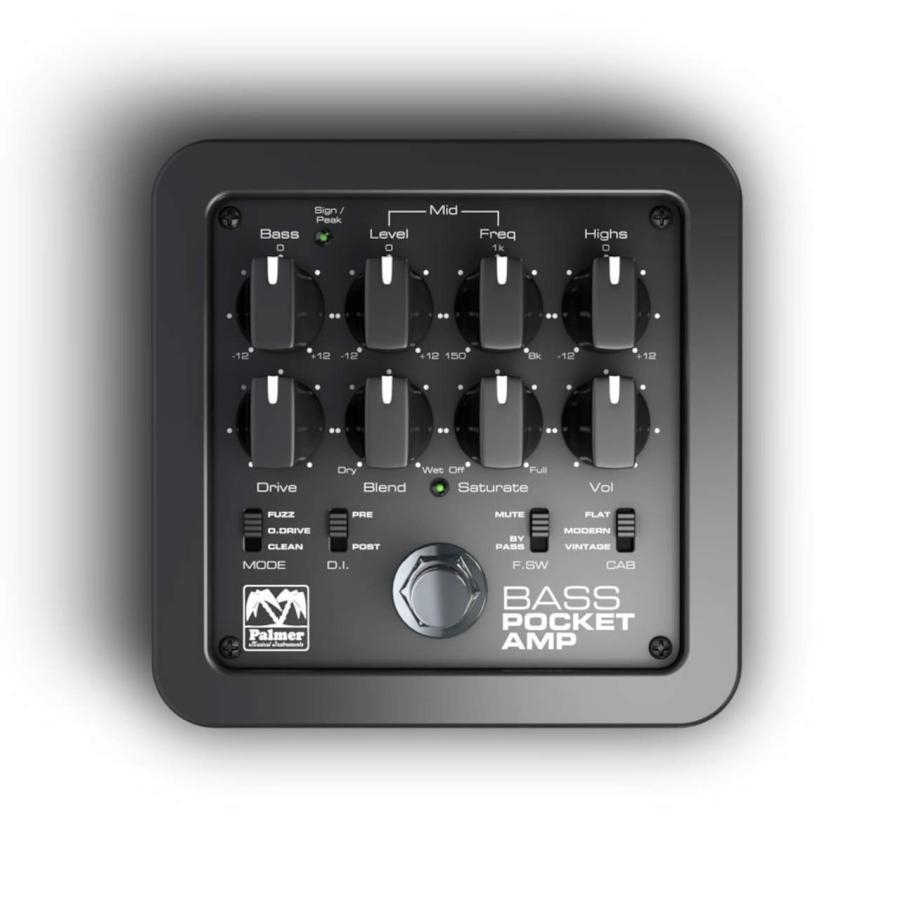 Palmer POCKET AMP BASS ベース アンプ シミュレーター Palmer(パルマー) POCKET AMP BASS ベース アンプ シミュレーター