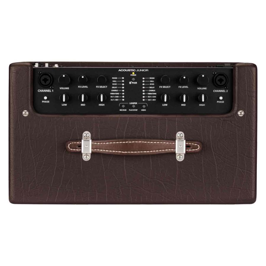 Fender(フェンダー) Acoustic Junior アンプ アコギ  自宅 練習 リバーブ イコライザー エフェクトの画像