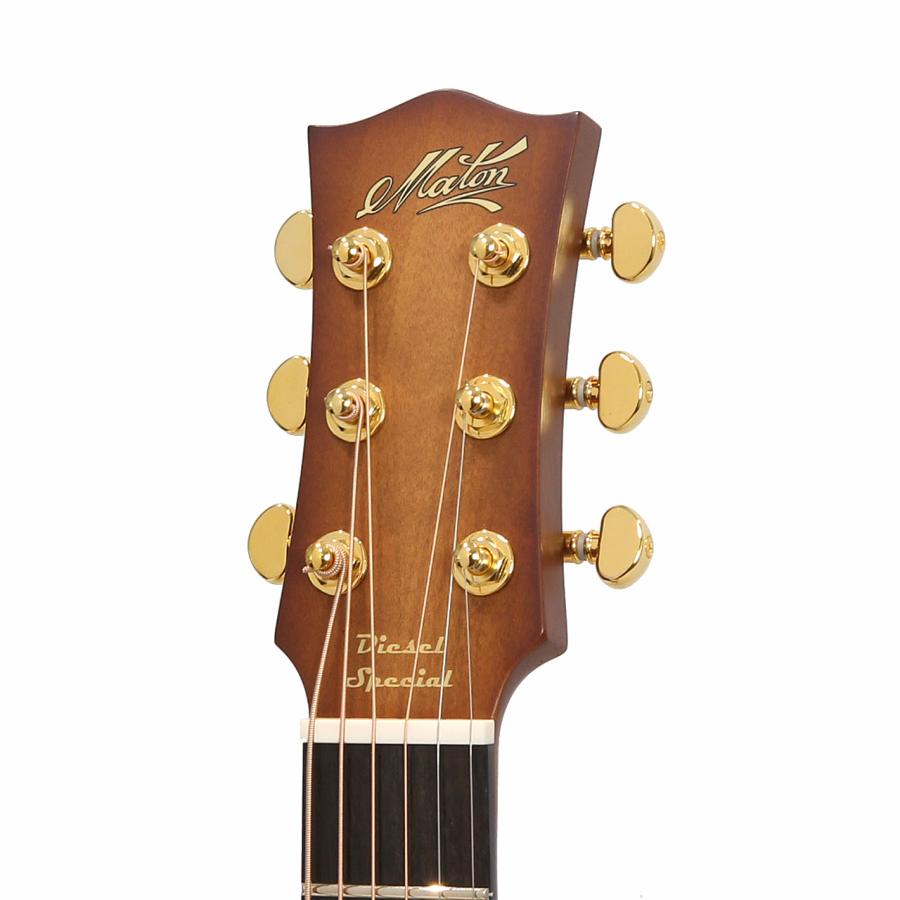Maton Guitars(メイトンギターズ) EMD6-Diesel Special ミニ アコースティックギター エレアコ【 春特価   】の画像