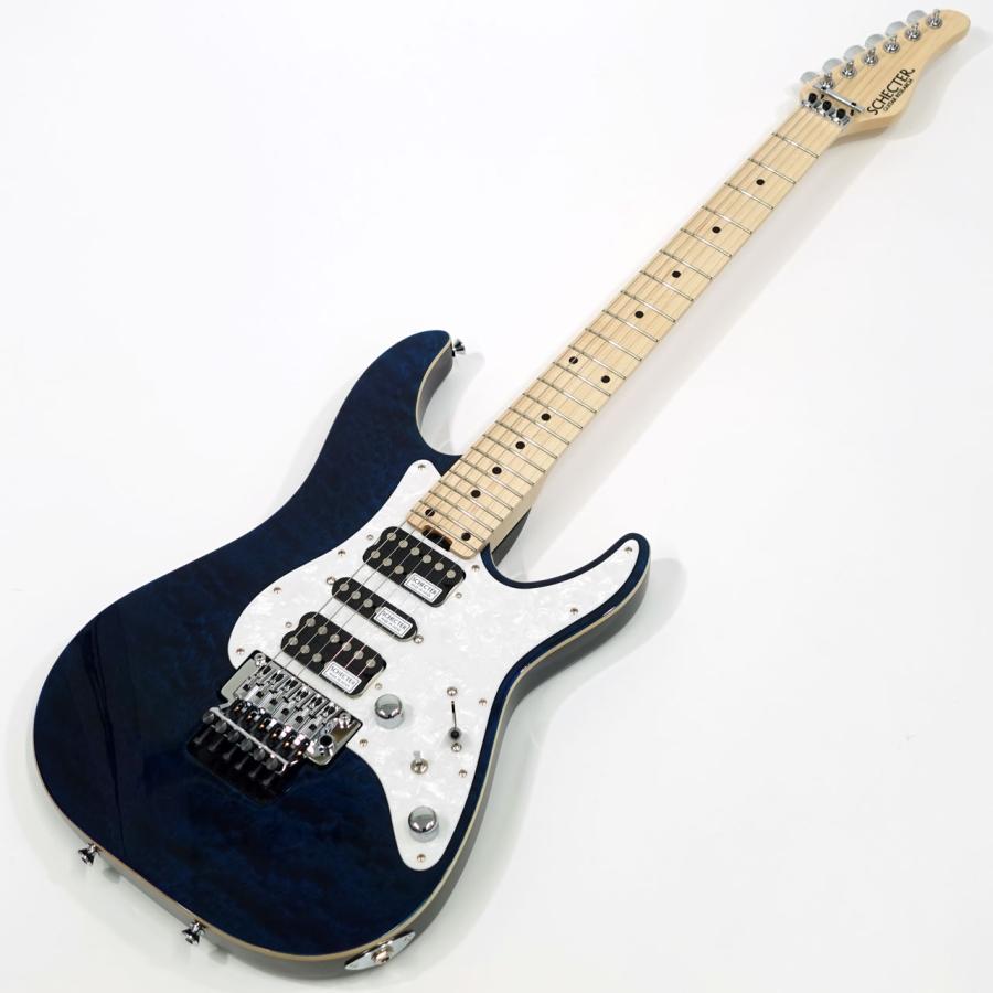 ギター SCHECTER SD-2-24-AL - See thru Blue SCHECTER SD-2-24-AL/R See-thru Blue エレキギター【現物画像/3.99kg