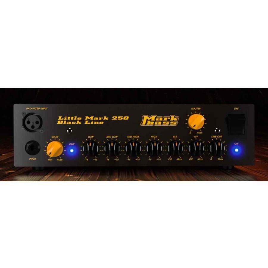 Markbass(マークベース) Little Mark 250 Black Line ベースアンプ ヘッド リトル マークの画像