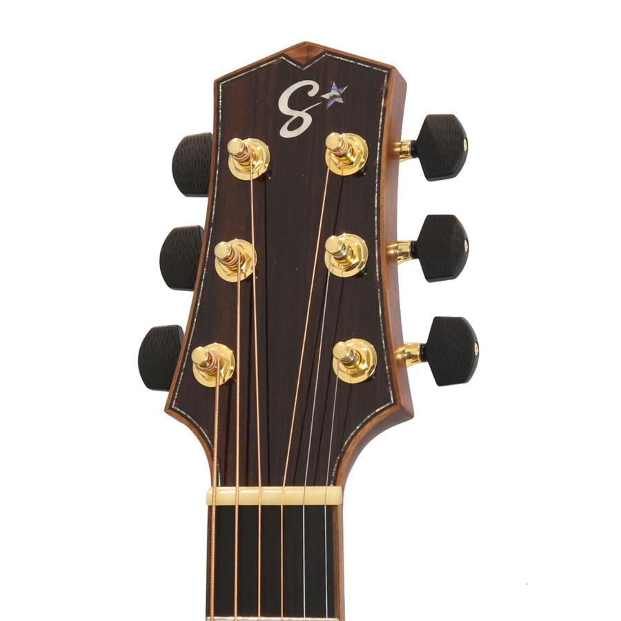 Starsun(スターサン) R60 \"AAA Swiss Moon Spruce  AAA Indian Rosewood  アコースティックギターの画像