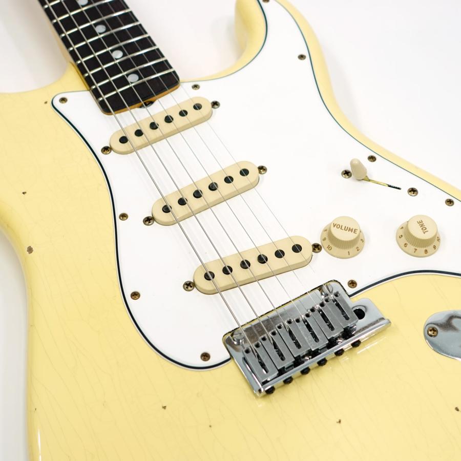 ストラトキャスター、カスタム品 CUSTOM-MADE Stratocaster Heavy Relic Black