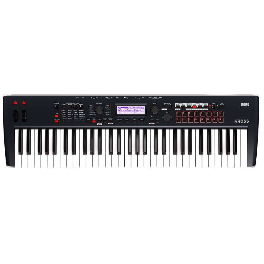 KORG(コルグ) KROSS2-61-DB ライブセット 専用ケース 61鍵盤
