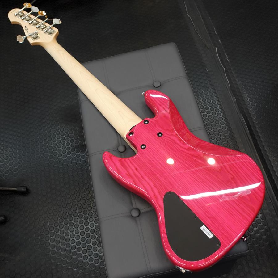 ATELIER Z M#285 CUSTOM TP-PINK MH / M 国産 6弦ベース アトリエZの画像