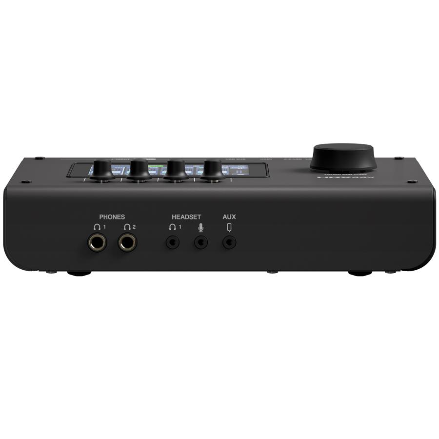 YAMAHA(ヤマハ) URX44V B オーディオインターフェイス 配信 HDMI ビデオ DAW DTM ブラックの画像