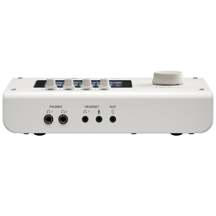YAMAHA(ヤマハ) URX44V W オーディオインターフェイス 配信 HDMI ビデオ DAW DTM ホワイトの画像