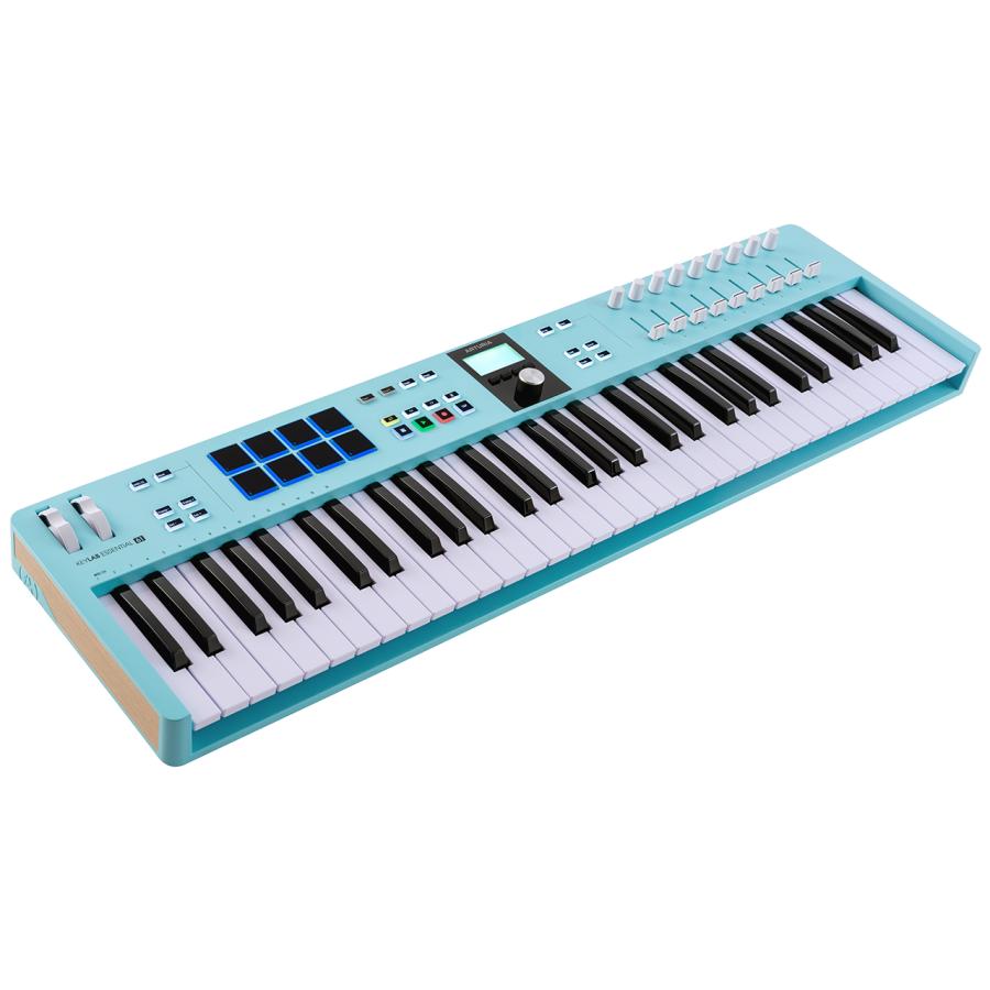 Arturia(アートリア) KeyLab Essential  61 MK3 AQ アクアマリン 61鍵盤 MIDIキーボード_4