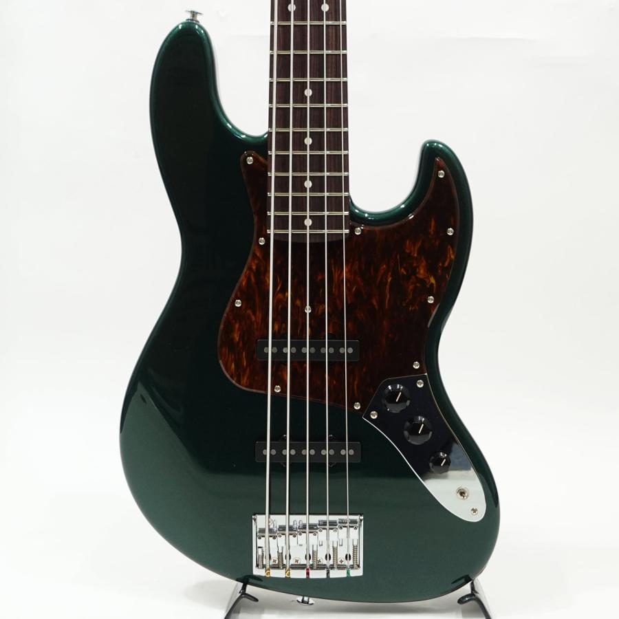 Black Smoker BETA-J5 XL Birds Eye Maple Neck Old Green Metallic