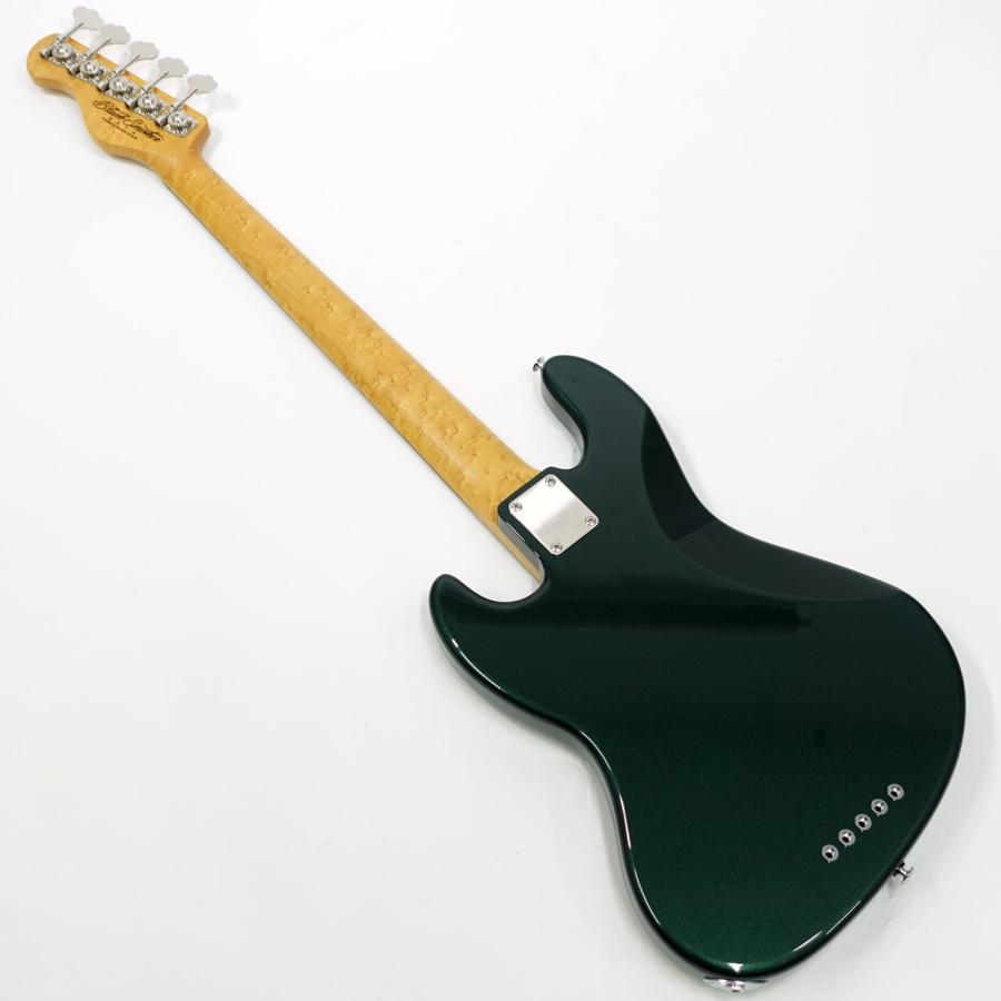 Black Smoker BETA-J5 XL Birds Eye Maple Neck Old Green Metallic