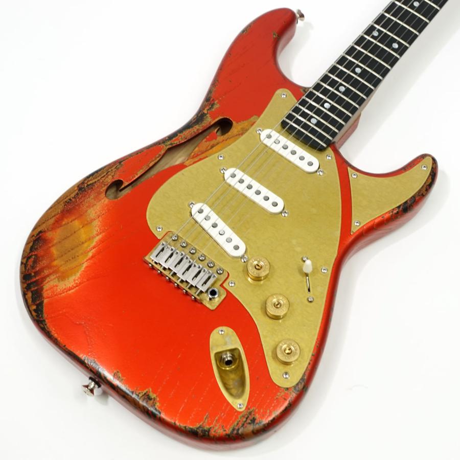 Paoletti Guitars Alfa Lounge SSS 570 Sunburst CAR パオレッティ
