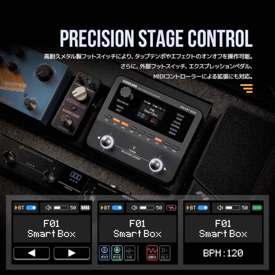 Sonicake(ソニケーキ) SMARTBOX QME-20 エフェクター スマートボックス