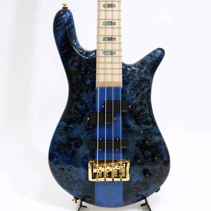 SPECTOR Euro 4 CST Japan Exclusive  Black \u0026 Blue w/White Back Gloss ヨーロッパ製 スペクター ・ベース  限定カラーの画像