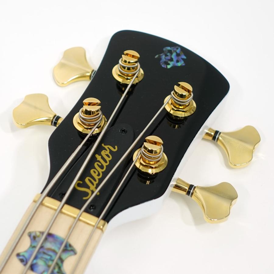 SPECTOR Euro 4 CST Japan Exclusive  Black \u0026 Blue w/White Back Gloss ヨーロッパ製 スペクター ・ベース  限定カラーの画像