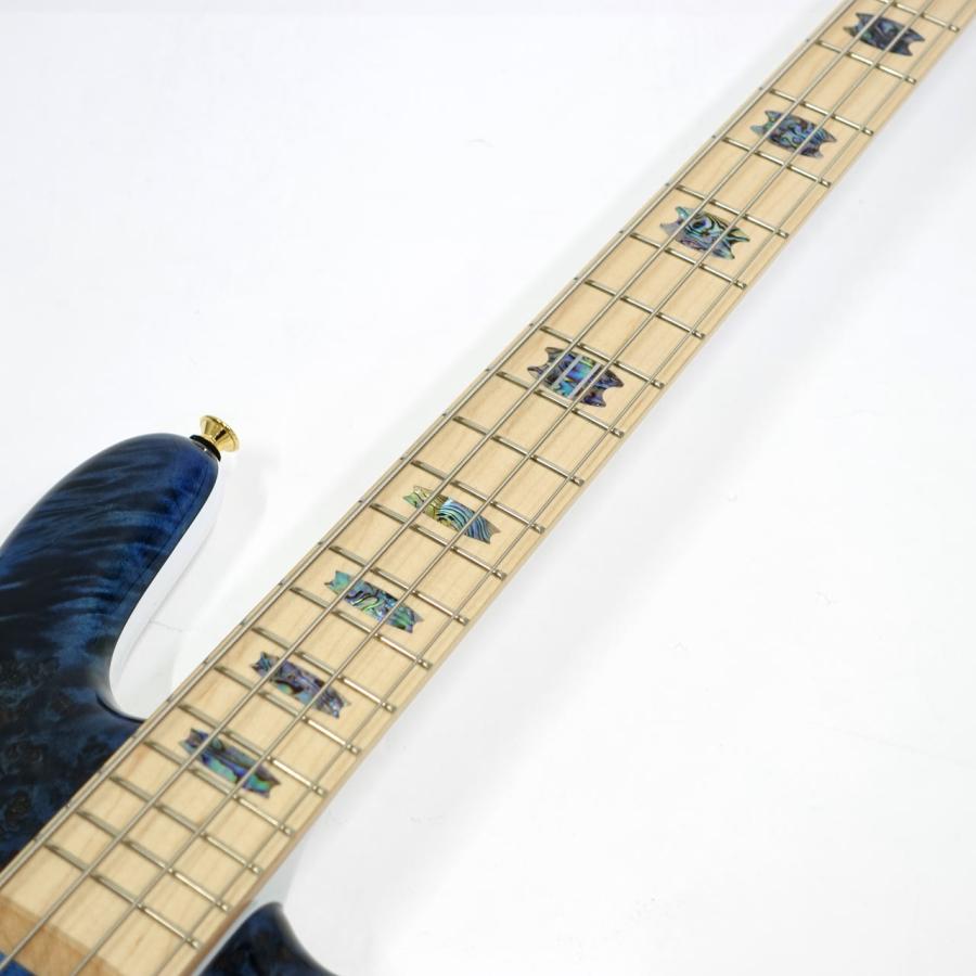 SPECTOR Euro 4 CST Japan Exclusive  Black \u0026 Blue w/White Back Gloss ヨーロッパ製 スペクター ・ベース  限定カラーの画像