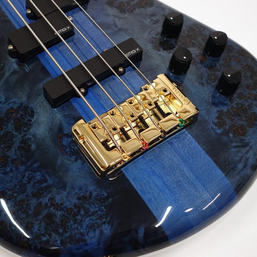 SPECTOR Euro 4 CST Japan Exclusive  Black \u0026 Blue w/White Back Gloss ヨーロッパ製 スペクター ・ベース  限定カラーの画像