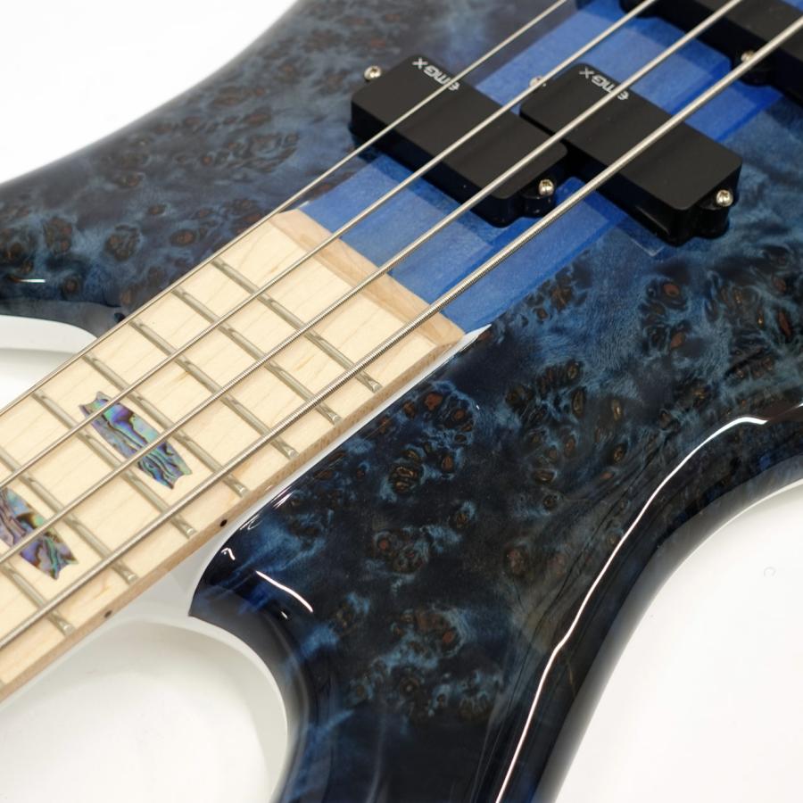 SPECTOR Euro 4 CST Japan Exclusive  Black \u0026 Blue w/White Back Gloss ヨーロッパ製 スペクター ・ベース  限定カラーの画像